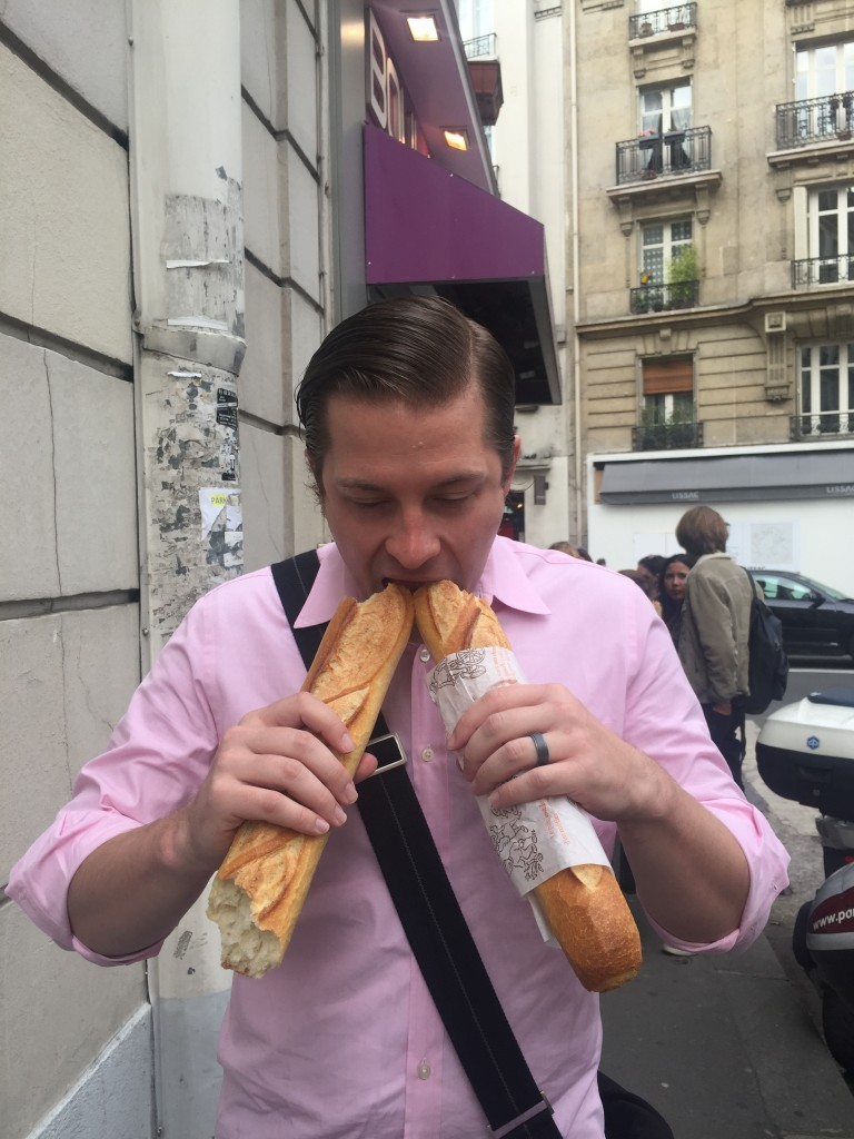 Eating a Baguette