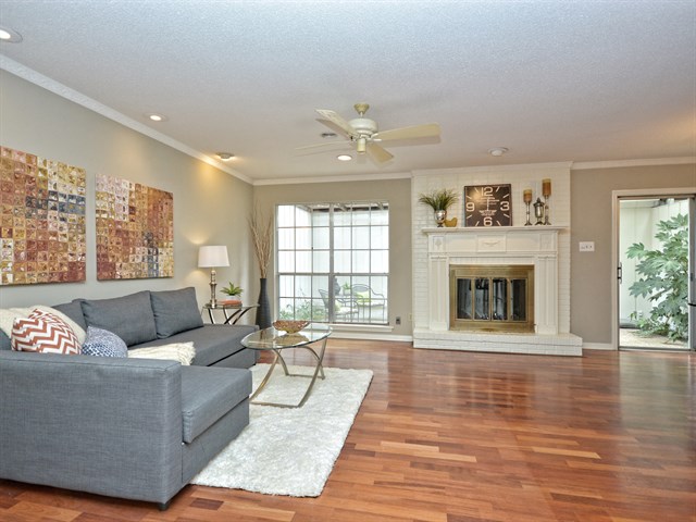 Staged Living Room