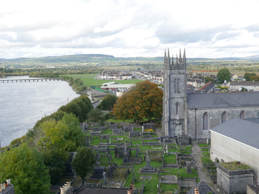 View from King John's Castle Limerick