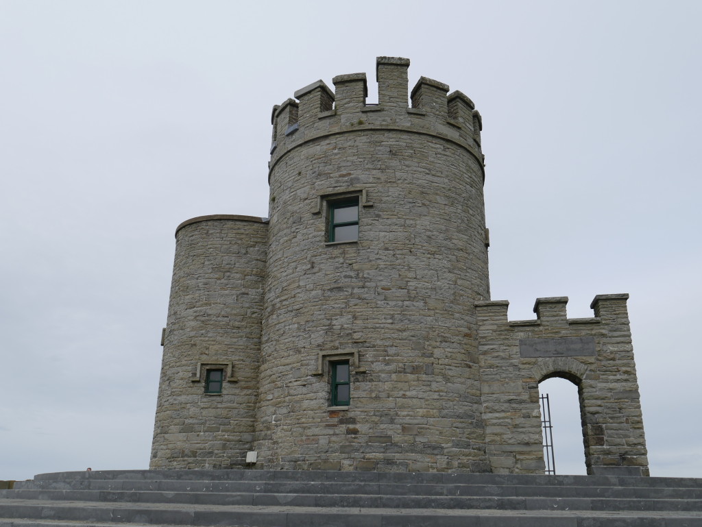Castle Tower at Cliffs of Moher